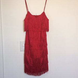 Vintage mini flapper dress